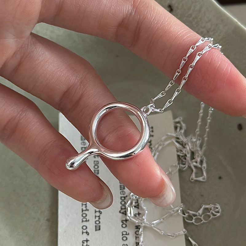 Vintage Fashion Bloggers - Kalung Sweater Perak Sterling S925 Gaya