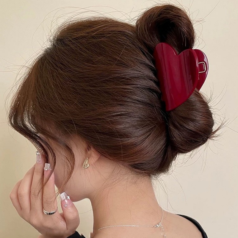 Vintage Fashion Bloggers - Jepit Rambut Vintage Bentuk Hati Warna