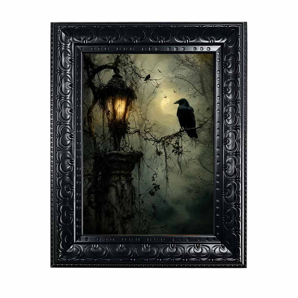Vintage Fashion Wall Art - Seni Dinding Halloween, Seni Dinding Kanvas