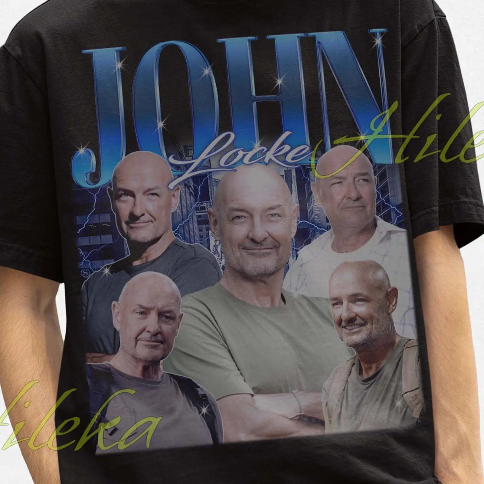 Vintage Fashion Show - Kaos Vintage John Locke Bootleg Terry
