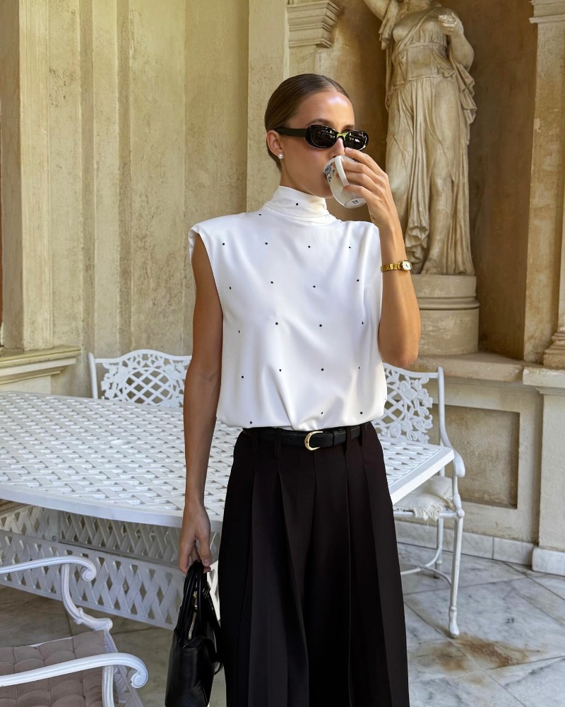 Vintage Fashion Vogue - Wanita 2026 Musim Semi Musim Panas