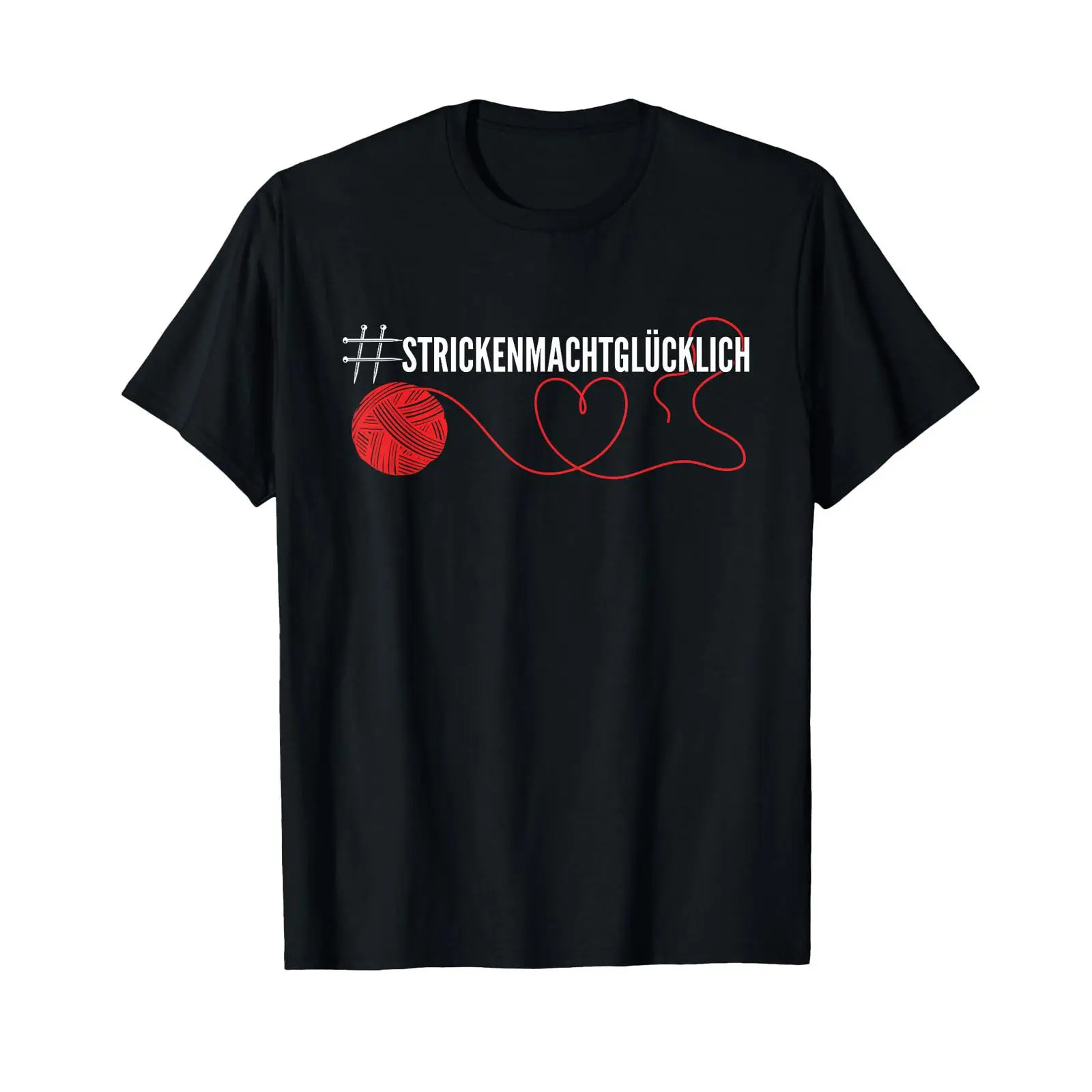 Vintage Fashion Hashtags - Hashtag Knitting membuatmu bahagia Kaos Rajut