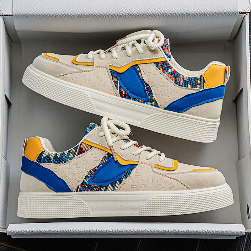 Vintage Fashion Fabrics - Sepatu Sneakers Platform Vintage Pria -